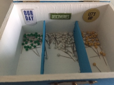 pins in box